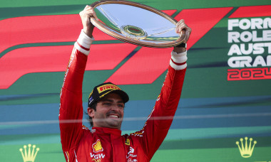 SAINZ Carlos (spa), Scuderia Ferrari SF-24, portrait during the Formula 1 Rolex Australian Grand Prix 2024, 3rd round of