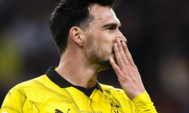 Borussia Dortmund v Real Madrid CF - UEFA Champions League Mats Hummels of Borussia Dortmund looks dejected during the U