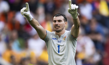 Romania v Netherlands - UEFA EURO, EM, Europameisterschaft,Fussball 2024 Florin Nita of Romania gestures during the UEFA