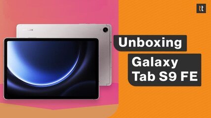 [Unboxing] Samsung Galaxy Tab S9 FE: conheça o modelo tradicional da linha de tablet