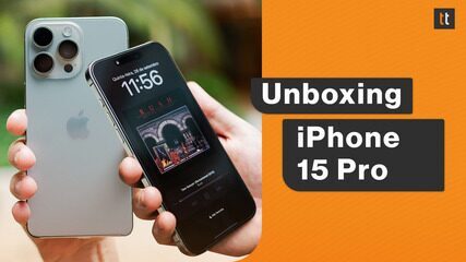 iPhone 15 Pro: veja UNBOXING completo de novo celular da Apple