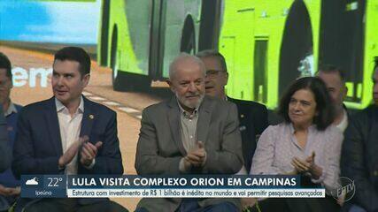 Lula lança pedra fundamental de superlaboratório de R$ 1 bilhão em Campinas