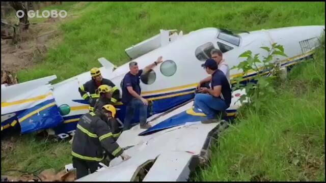 Neste domingo, os investigadores do Terceiro Serviço Regional de Investigação e Prevenção de Acidentes Aeronáuticos (SERIPA III) continuaram os trabalhos de Ação Inicial em Caratinga (MG)