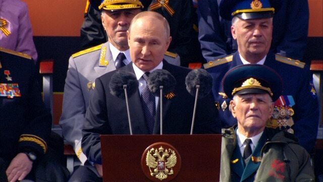 Presidente russo discursou no desfile do Dia da Vitória sobre o nazismo