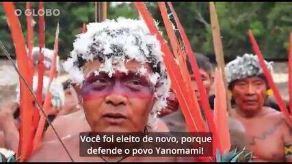 Ianomâmis pedem ajuda para Lula contra garimpeiros e criticam gestão de Bolsonaro