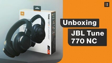 JBL Tune 770 NC: confira unboxing e detalhes do headphone