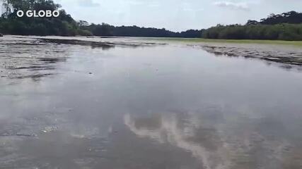 A seca, a sede e a fome na Amazônia profunda