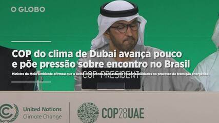 COP do clima de Dubai avança pouco e põe pressão sobre encontro no Brasil