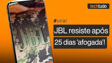JBL Boombox 3 'sobrevive' após 25 dias submersa nas chuvas do Rio Grande do Sul #viral