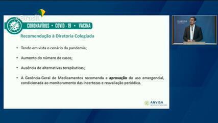 Gerência de Medicamentos recomenda uso emergencial da vacina de Oxford