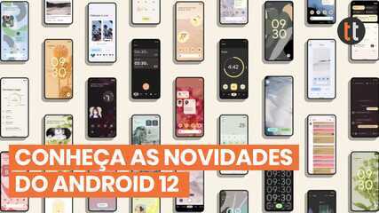 NOVO ANDROID 12 - CONHEÇA AS NOVIDADES!