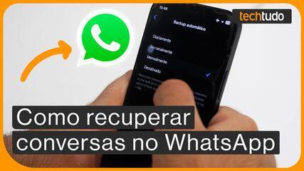Como recuperar conversas no WhatsApp? Saiba tudo