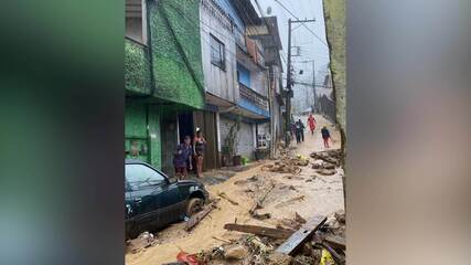 Em 24 horas choveu mais de 150 milímetros em Petrópolis