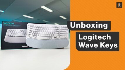 Wave Keys é teclado ergonômico e sem fio da Logitech; veja unboxing