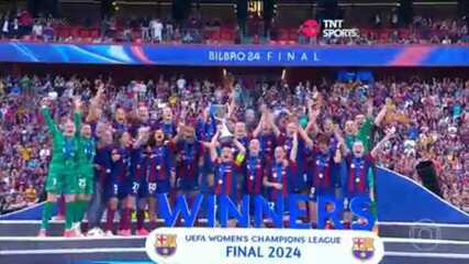 Barcelona campeão da Champions League feminina; Manchester United e Bayer Leverkusen campeões das copas