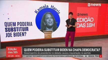 Quem poderia substituir Biden na chapa democrata?