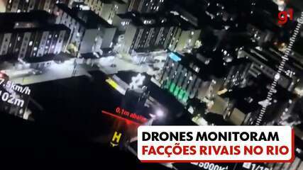 Bandidos usam drones para monitorar e lançar granadas em rivais no Rio