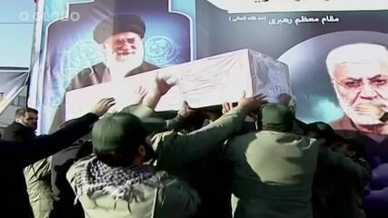Irã responde à morte de Soleimani bombardeando base militar no Iraque