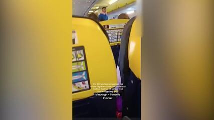 'Pior voo da vida': voo da Ryanair de Edimburgo para Tenerife foi palco de confusão completa
