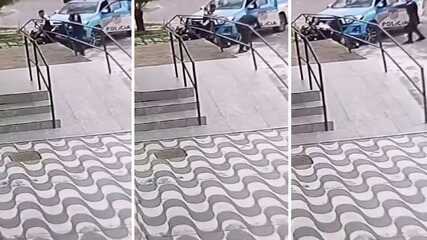 PM Leva tiro no olho durante abordagem a motoqueiro em Porto Real, no Sul Fluminense