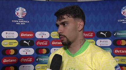 Lucas Paquetá comenta pênalti perdido e desempenho na vitória do Brasil