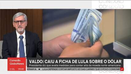 Lula diz que avalia medidas para conter alta do dólar