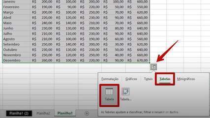 Como personalizar uma planilha do Excel