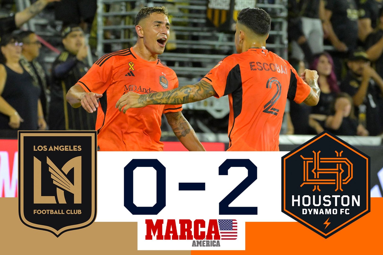 El Dynamo lo gana fuera de casa | LAFC 0-2 Houston | Goles y jugadas | MLS