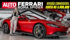 Dirigimos a Ferrari Roma Spider de 620 cv que custa R$ 4 milhões