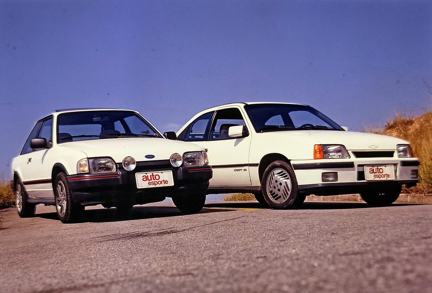 Chevrolet Kadett GS x Ford Escort XR3