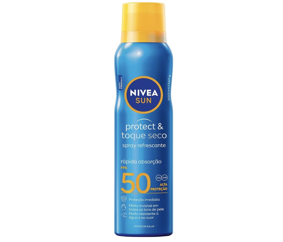 Nivea Sun protetor solar spray FPS 50 — Foto: Reprodução/Amazon