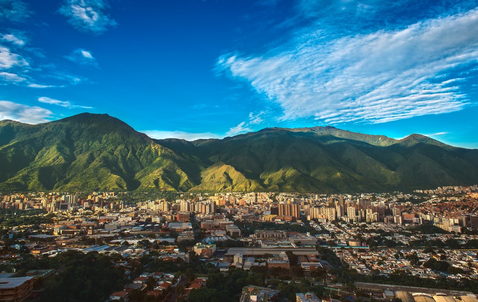 Caracas, capital da Venezuela — Foto: Getty Images/DouglasOlivares