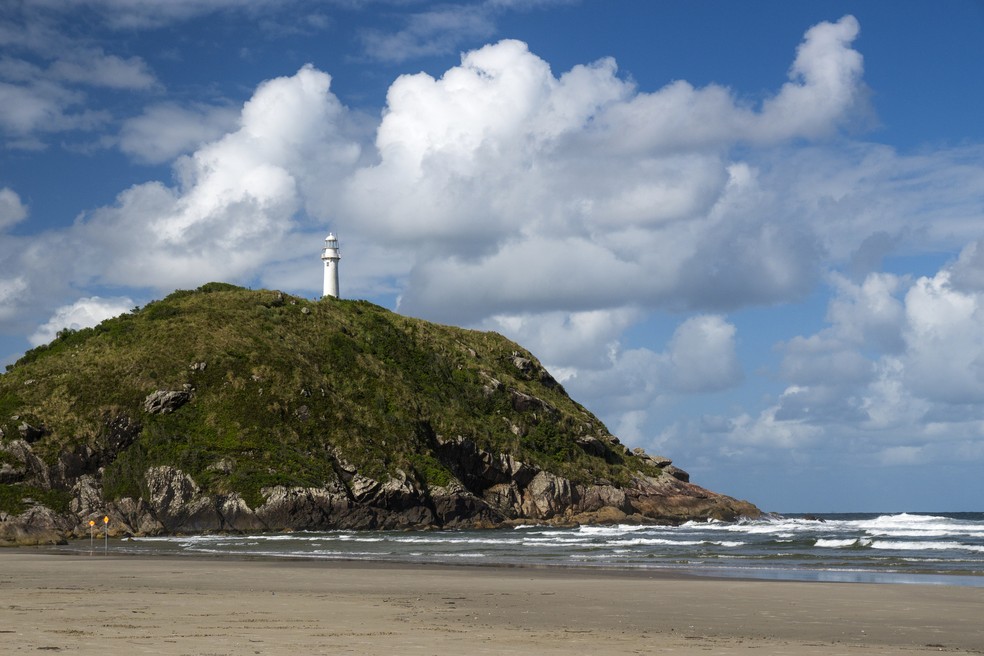O Farol das Conchas, na Ilha do Mel — Foto: Nelson A Ishikawa/Getty Images