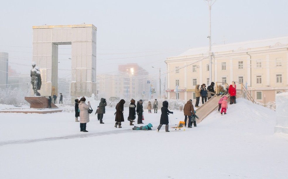 Por dentro da cidade mais fria do mundo, onde -40°C é a média — Foto: Alexey Vasilyev/Divulgação