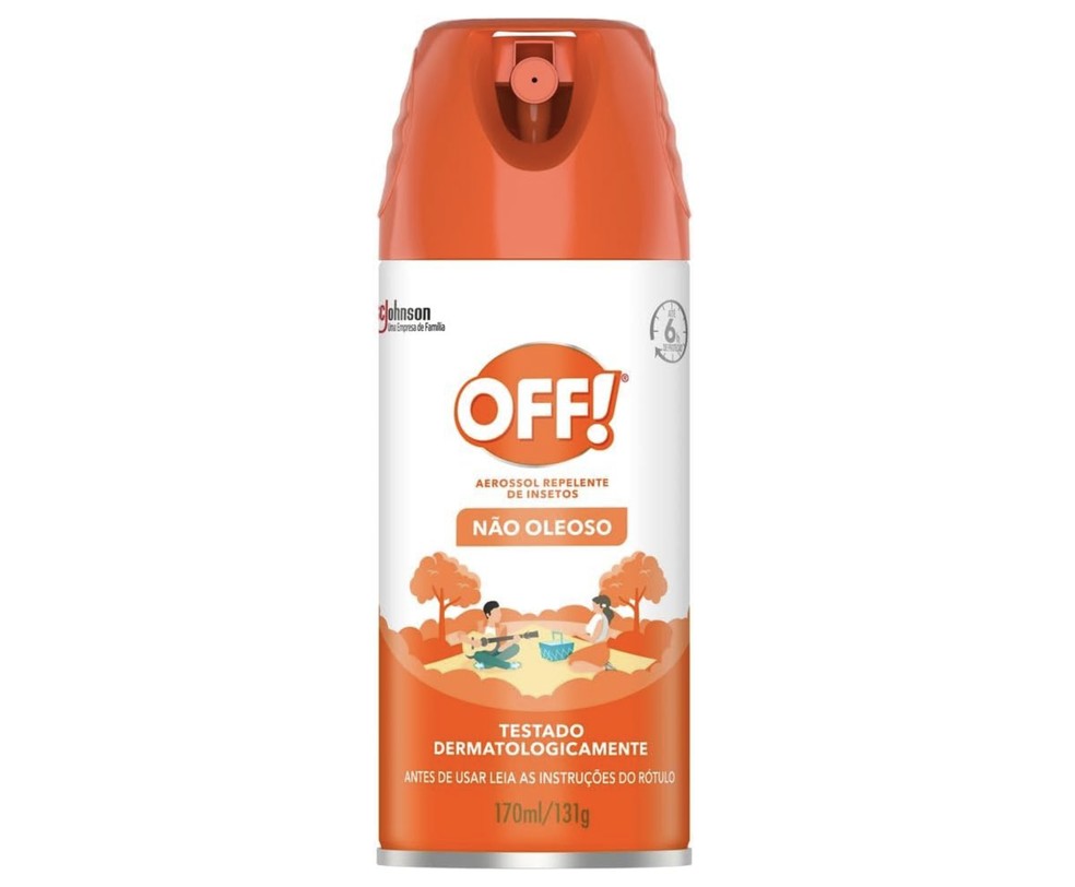 OFF! Repelente aerossol — Foto: Reprodução/Amazon