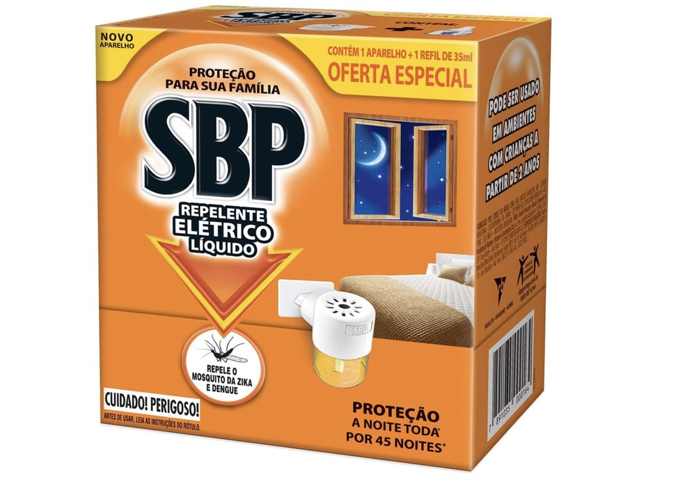 SBP Repelente Elétrico Líquido — Foto: Reprodução/Amazon