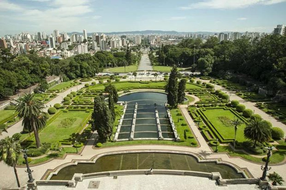Vista do Museu do Ipiranga, São Paulo. Foto: Hélio Nobre — Foto: Casa Vogue