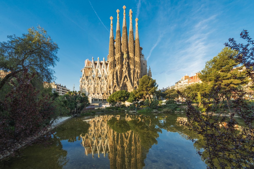 Sagrada Família, em Barcelona, ganha nova data de inauguração — Foto: Getty Images/Tanatat pongphibool ,thailand