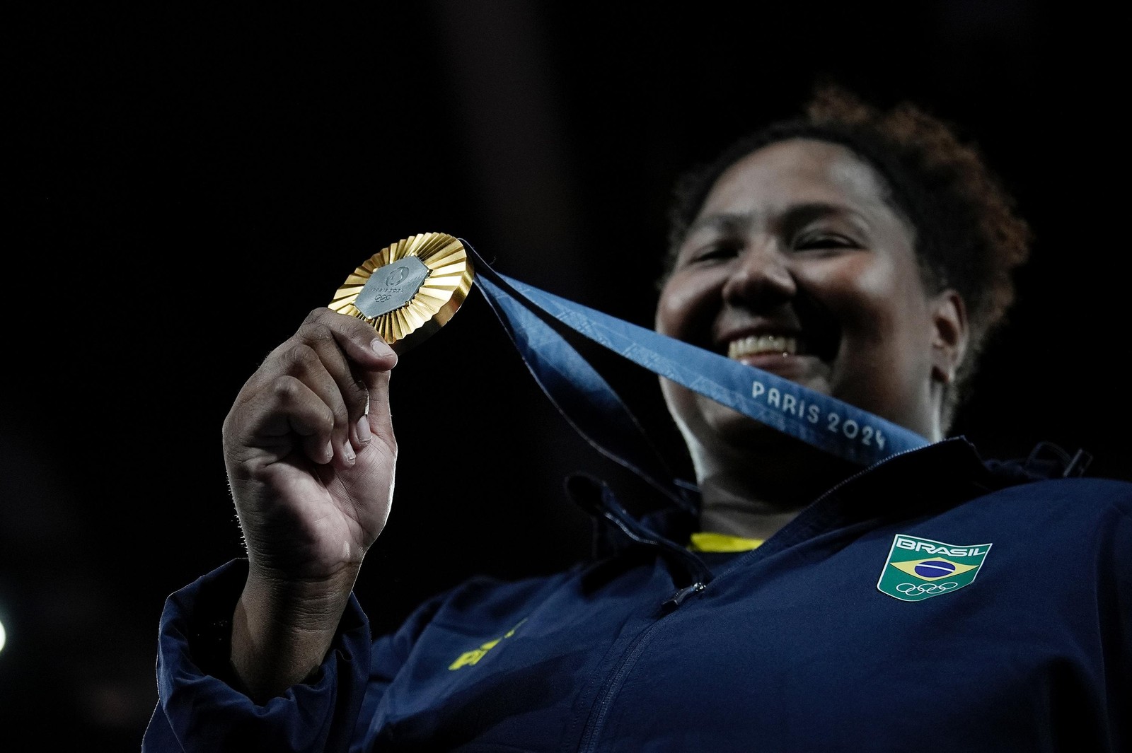 Jogos Olímpicos Paris 2024 - Judo Feminino - Beatriz Souza vence o ouro. — Foto: Alexandre Loureiro/COB