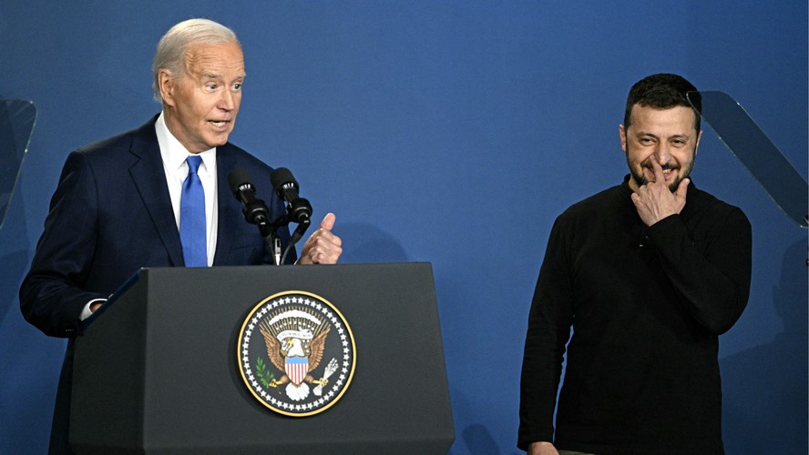 Joe Biden chama Zelensky de Putin durante cúpula da Otan Brendan