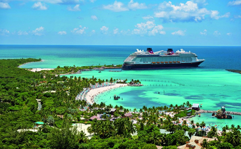 O cruzeiro passa pelo Bahamas — Foto: Divulgação
