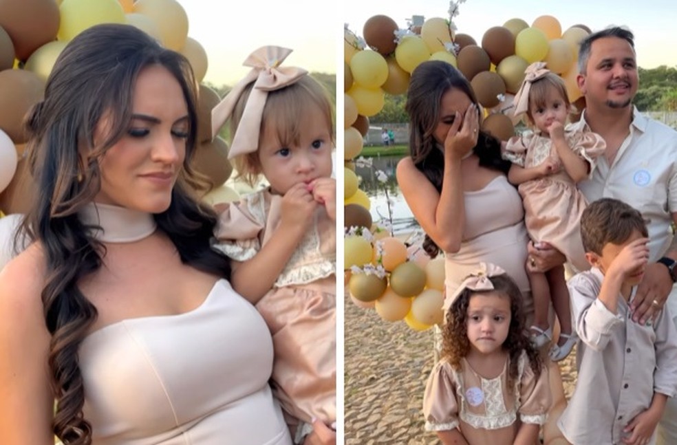 Brenda engravidou da terceira filha com DIU e, da quarta, após laqueadura — Foto: Reprodução/Instagram