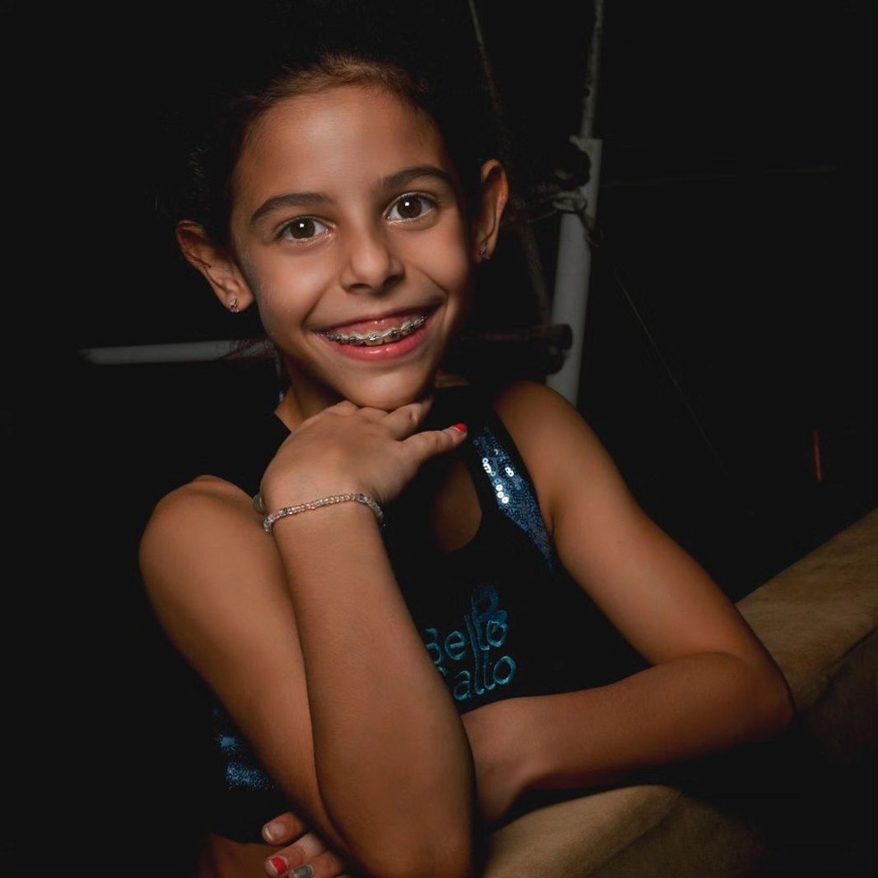 Carol tem 9 anos e treina desde os 6 — Foto: Reprodução/Instagram