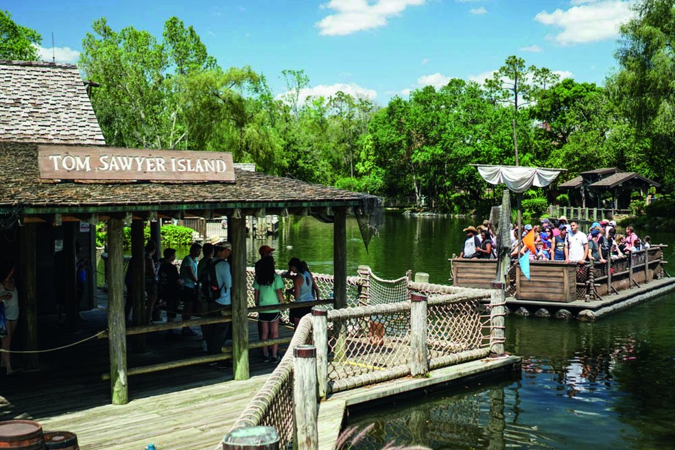 Tom Sawyer Island — Foto: Divulgação Disney Parks