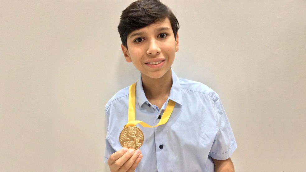 Gabriel tem 13 anos — Foto: Divulgação
