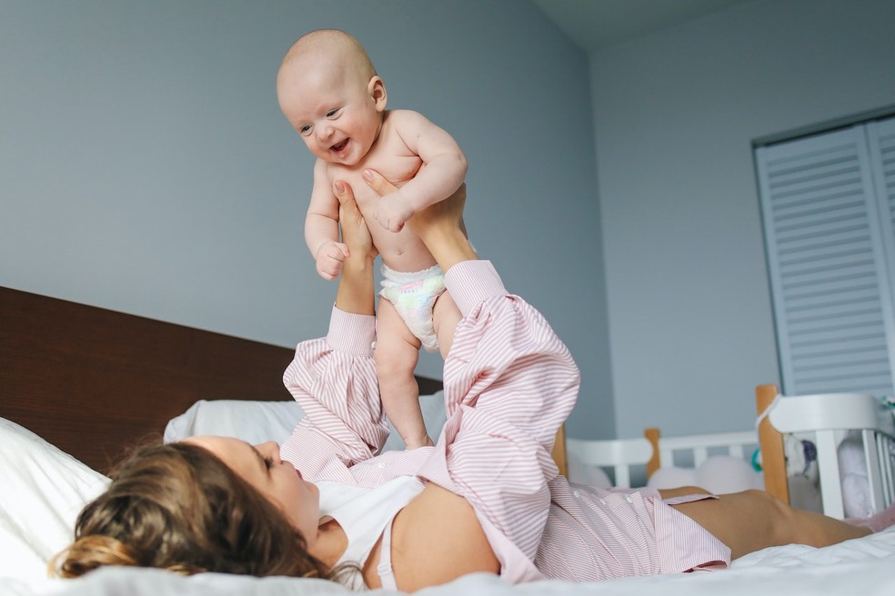 Crescer número de mulheres que se tornam mães após os 40 anos — Foto: Polina Tankilevitch/Pexels