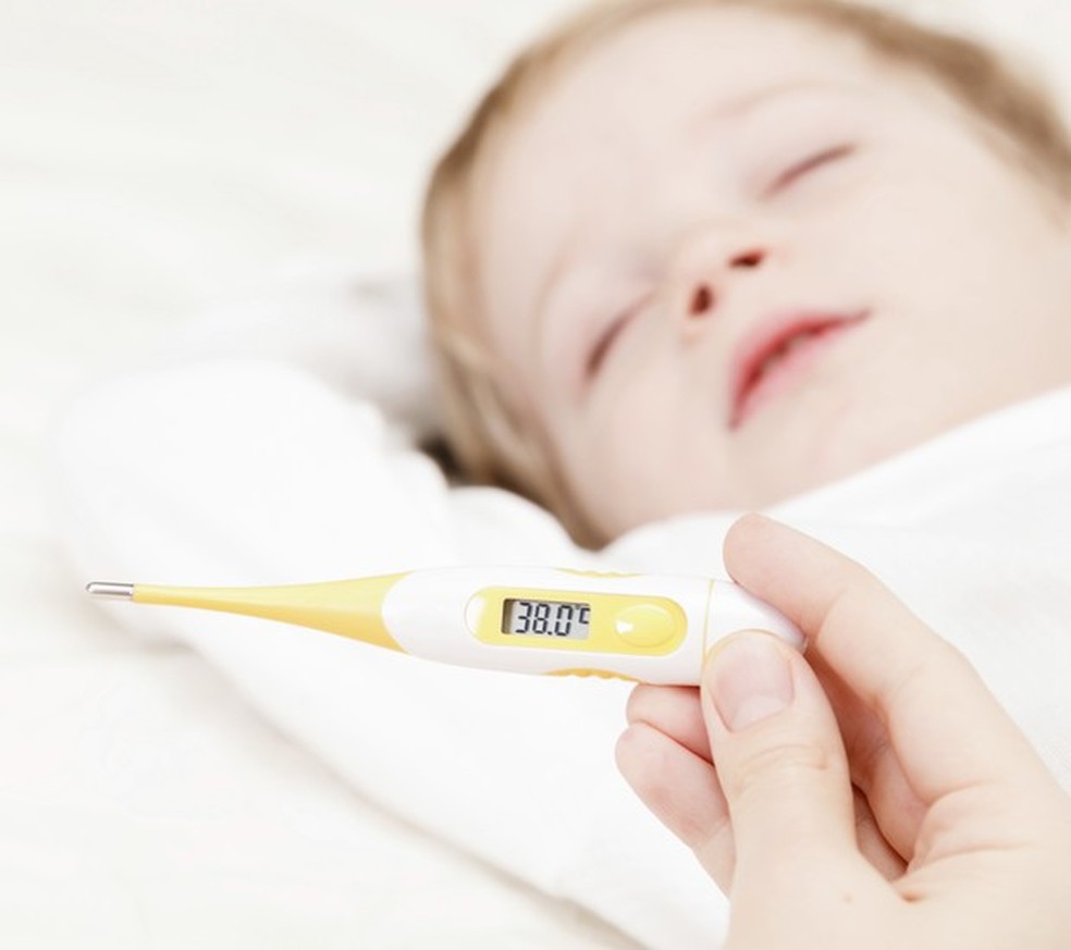 criança; bebe; doente; gripe; febre (Foto: Thinkstock) — Foto: Crescer