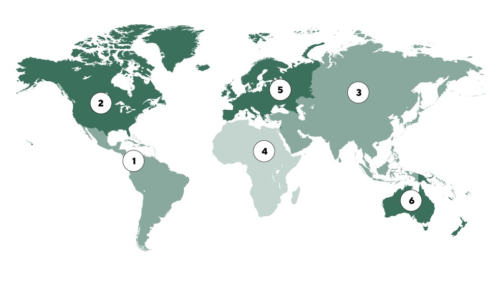 Cannabis ao redor do mundo — Foto: Crescer Online