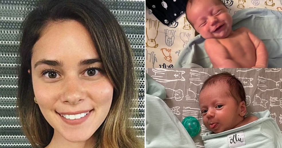 Nicole teria matado o bebê da amiga, enquanto cuidava dele e do irmão — Foto: Reprodução/ Daily Mail