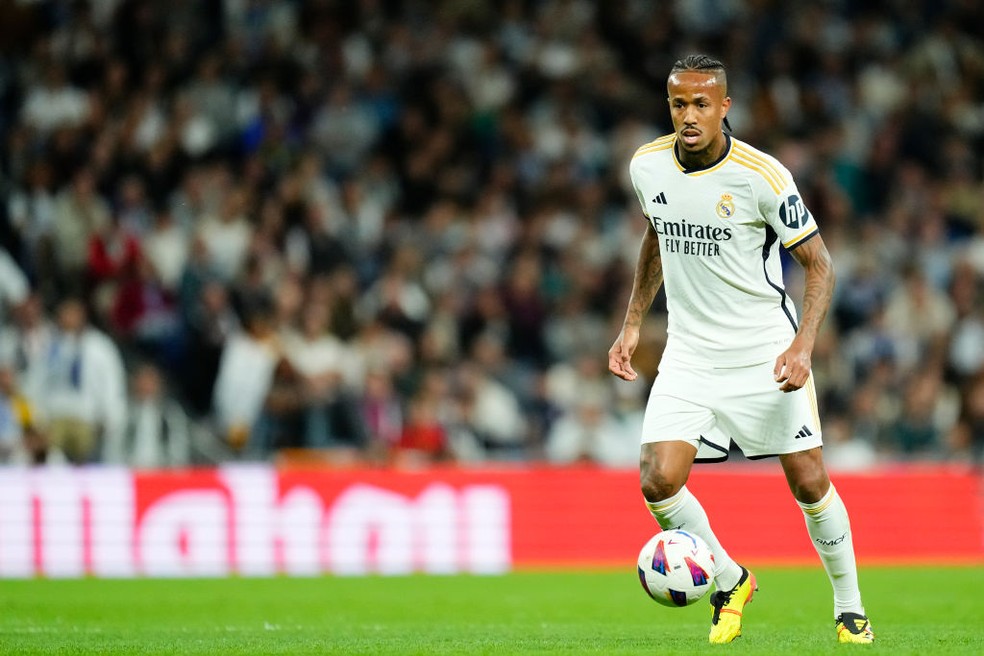 Éder MIlitão, jogador da Seleção Brasileira — Foto: NurPhoto/Getty Images